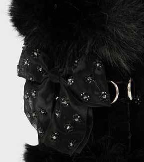 Perfect Harness Mon BonBon Privè Black con fiocco