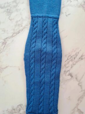 MAGLIONE jeans per cani in lana merino
