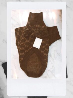 MAGLIONE GG Nocciola Lana Merino