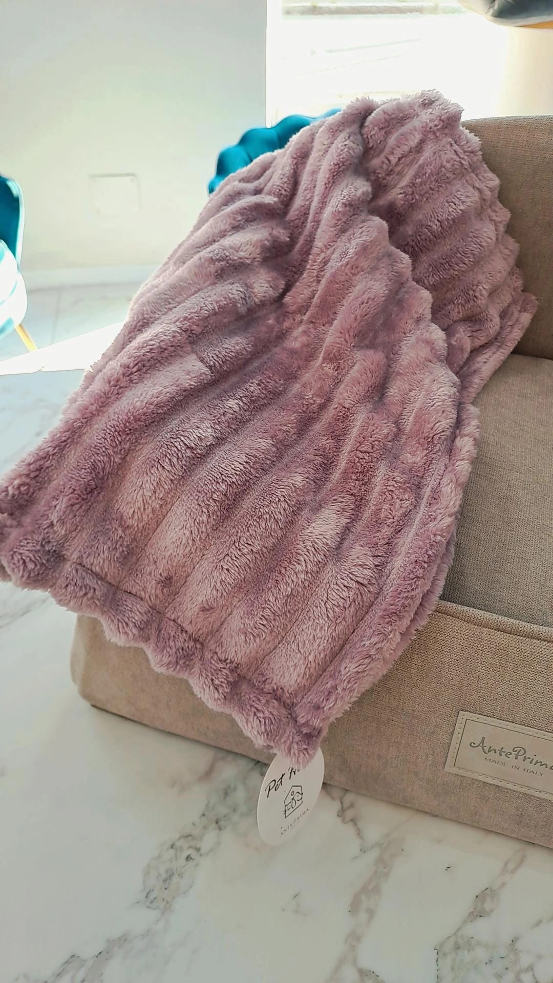 Coperta Pet Luxury per Cani e Gatti – Pet Home by Anteprima (Made in Italy) - immagine 3
